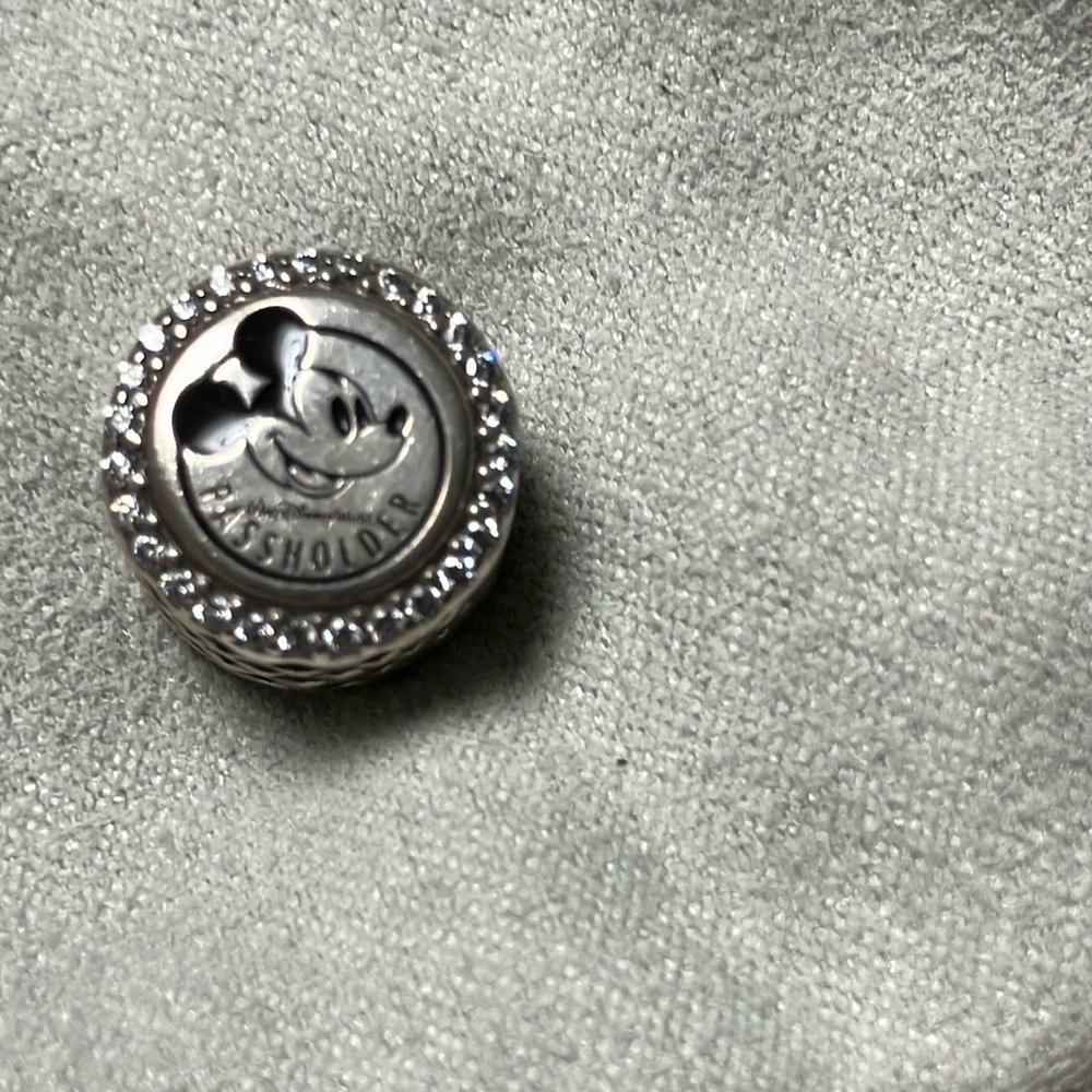Disney Pandora WDW AP Silver Charm-EUC